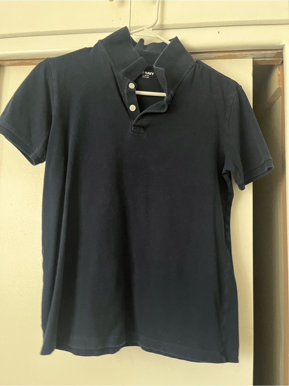 Old Navy Boys Navy Short-Sleeve Polo Shirt